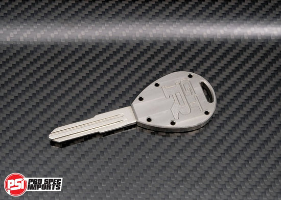 Machine Finish - Titanium R32 / R33 Skyline GTR Key - Pro Spec Imports - KEY - -