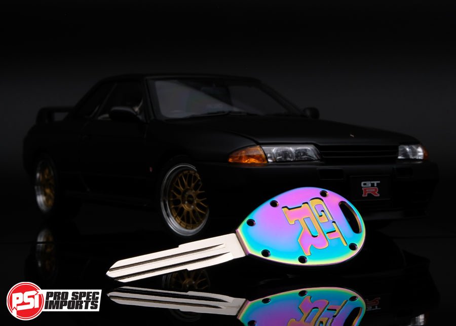 Neo Chrome - Titanium R32 / R33 Skyline GTR Key - Pro Spec Imports - KEY - -