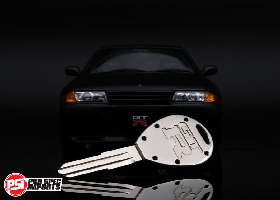 Premium Polished - Titanium R32 / R33 Skyline GTR Key - Pro Spec Imports - 3pc KEY-COMBO - -