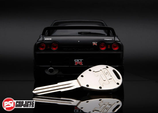 Premium Polished - Titanium R32 / R33 Skyline GTR Key - Pro Spec Imports - 3pc KEY-COMBO - -