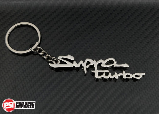 Mk4 Supra Turbo Keychain - Silver Chrome - Pro Spec Imports - -