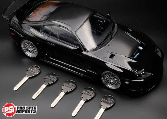 Stealth Black PVD - Titanium Supra Key - Pro Spec Imports - 7pc STEALTH KEY COMBO - -