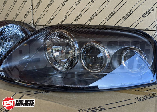 Genuine Toyota Supra '97+ Series 2 'Facelift' JDM (RHD) Headlights - Pro Spec Imports - Pair of Headlights - -