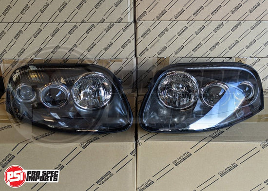 Genuine Toyota Supra '97+ Series 2 'Facelift' JDM (RHD) Headlights - Pro Spec Imports - Pair of Headlights - -