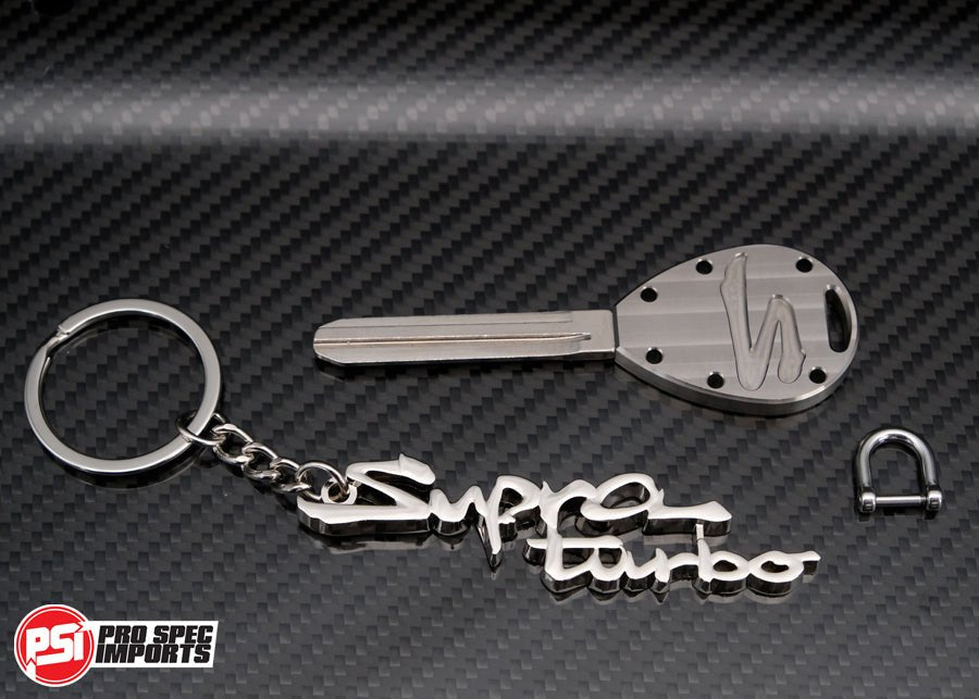 Machine Finish - Titanium Supra Key - Pro Spec Imports - KEY - -