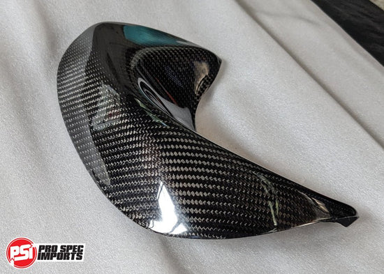 Mk4 Supra Carbon Fibre Exhaust Shield, Shroud - 3K Twill Weave Pattern - Pro Spec Imports - -