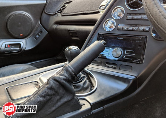 Custom Mk4 Supra Handbrake / Ebrake Handle Replacement - Pro Spec Imports - Supra 'S' Logo - -