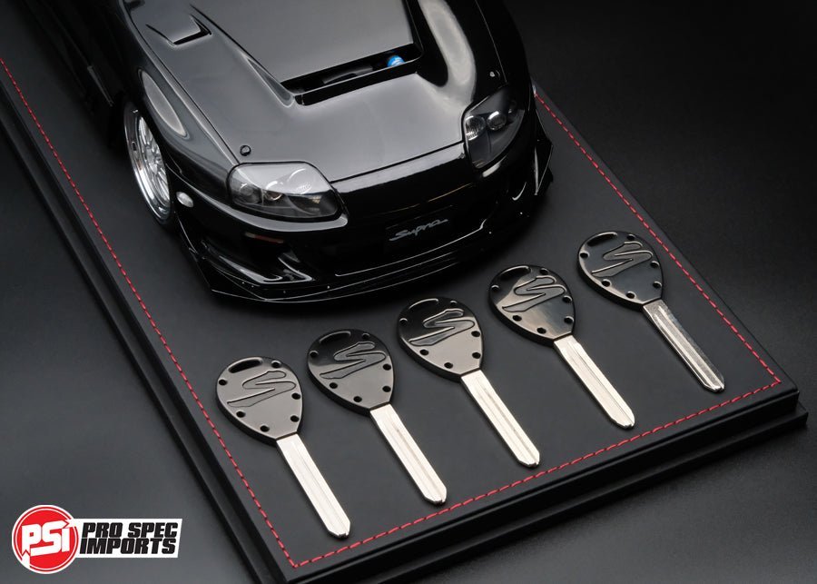 Stealth Black Titanium Key for Toyota Supra A80/MK4 1993-2001