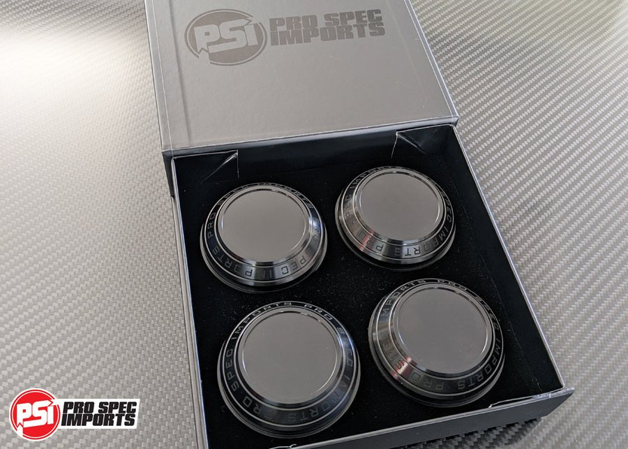 Billet CNC Centre Caps to suit Rays TE37 and TE37SL - Supra Mk4 A80 60.1mm Hubring Locating Toyota - Pro Spec Imports