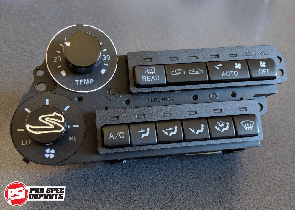 New OEM Toyota Button Set For JDM (RHD) A80 (MK4) Supra HVAC Climate Control Unit - Pro Spec Imports - 