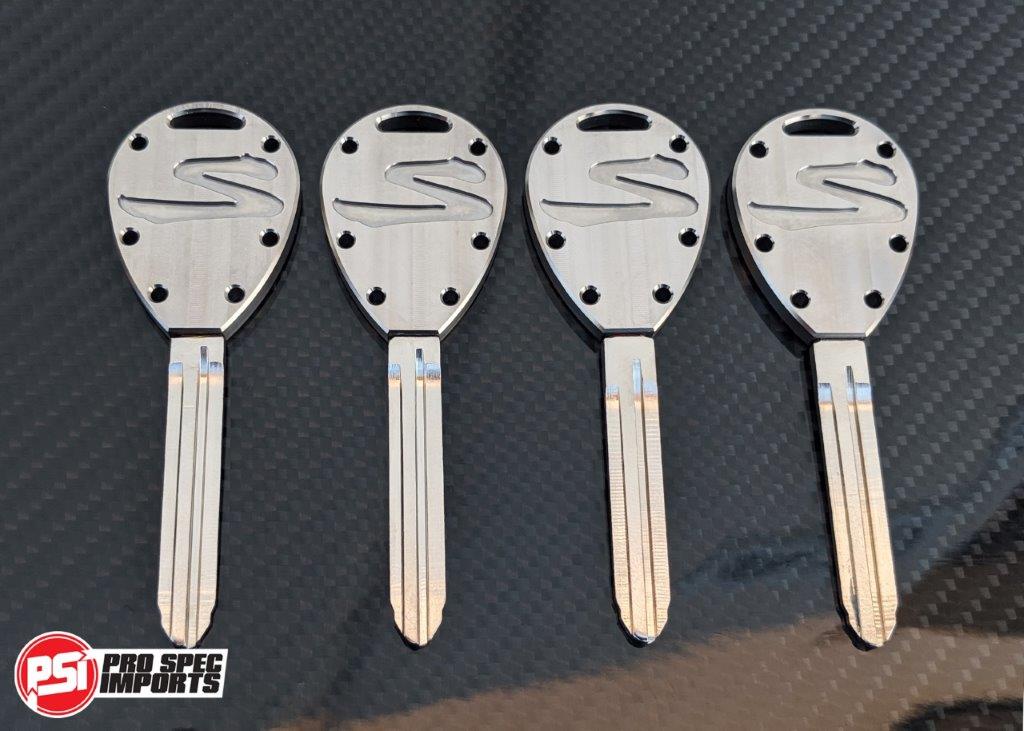 Machine Finish - Titanium Supra Key - Pro Spec Imports - KEY - 