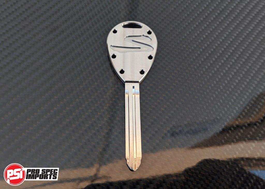 Machine Finish - Titanium Supra Key - Pro Spec Imports - KEY - 