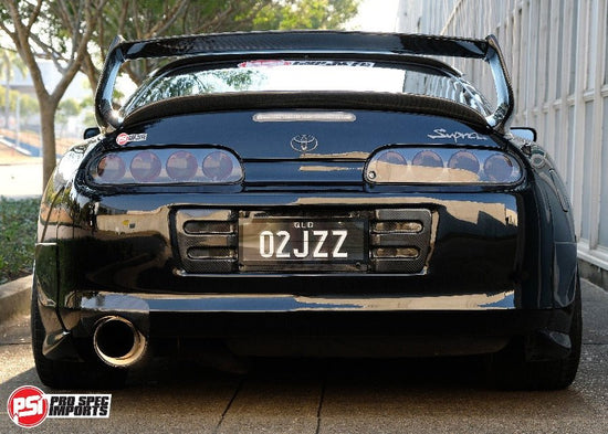 Carbon Fibre Supra Wing / Trunk / Hatch / Ducktail / Boot lip for under TRD Wing or OEM Wing Spoiler - Pro Spec Imports