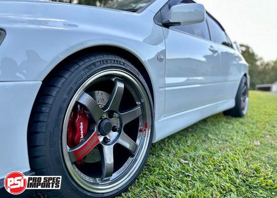 Centre Caps TE37 TE37SL Wheels-Mitsubishi, Evolution, Lancer, Galant, Evo 5 6 7 8 9 10, GTO 3000 - Pro Spec Imports -9.5 +22
