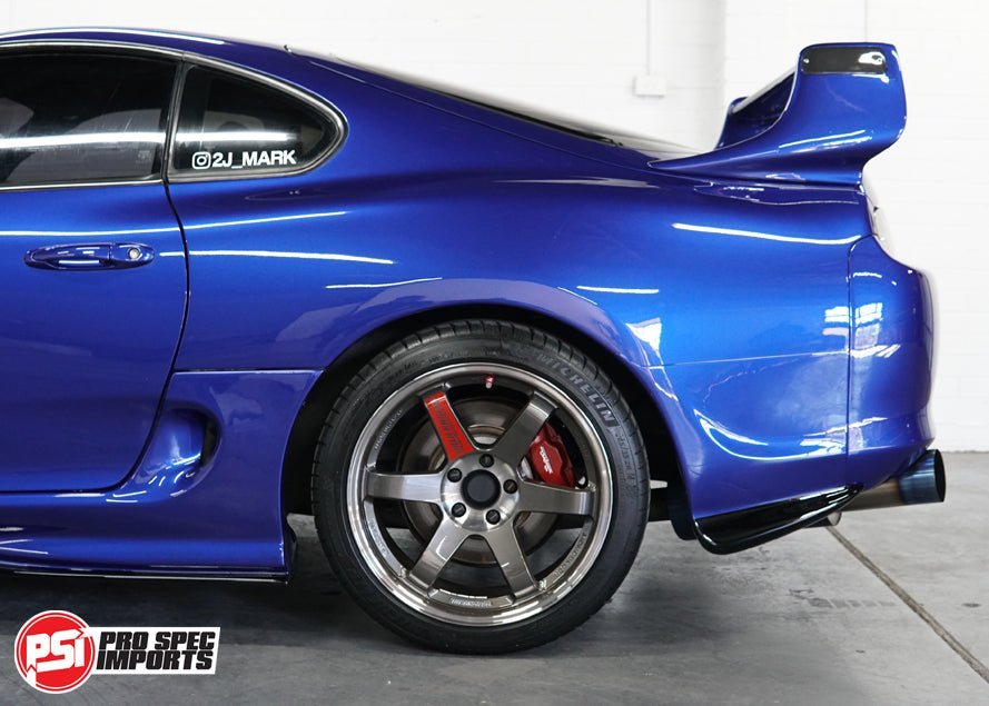 Suit Rays TE37SL Centre Caps - Supra Mk4 A80 Specific Hubcentric 60.1mm Locating - Pro Spec Imports - 