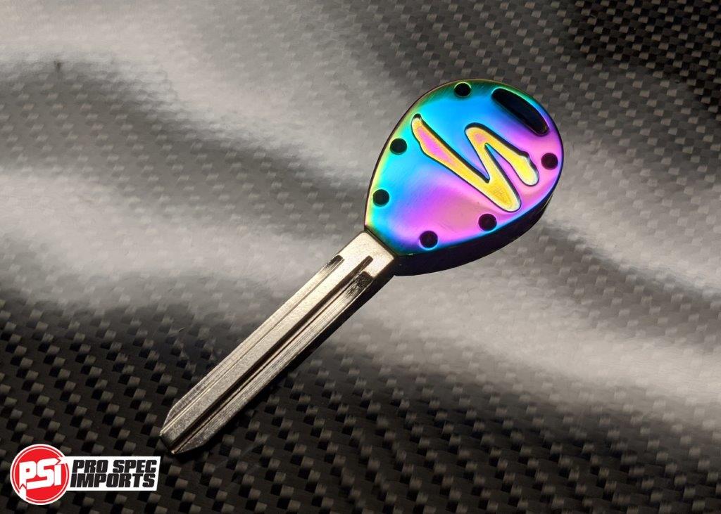 Neo Chrome - Titanium Mk4 Supra Key - Pro Spec Imports - 1. KEY - 