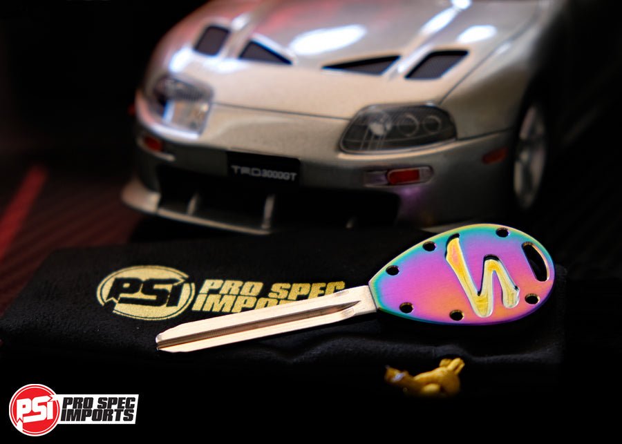 Limited Edition 'Brushed Burnt' - Titanium Supra Key - Pro Spec Imports - -