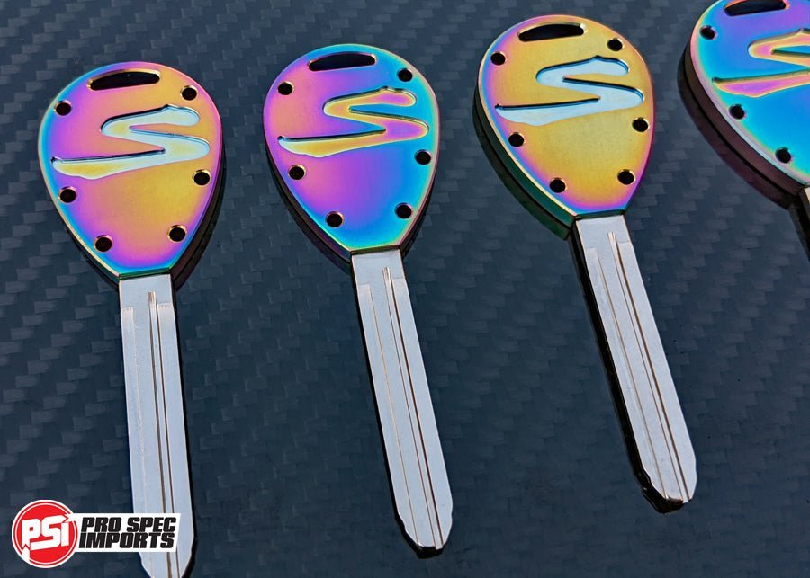 (SOLD OUT) Limited Edition 'Brushed Burnt' - Titanium Supra Key - Pro Spec Imports - 