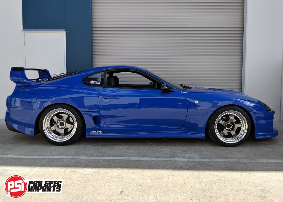 Work Meister S1 3P & 2P Centre Caps - Supra Mk4 A80 Specific Hubcentric Locating 60.1 - Black Plastic - Pro Spec Imports - Fit Work Meister S1 3P - 18