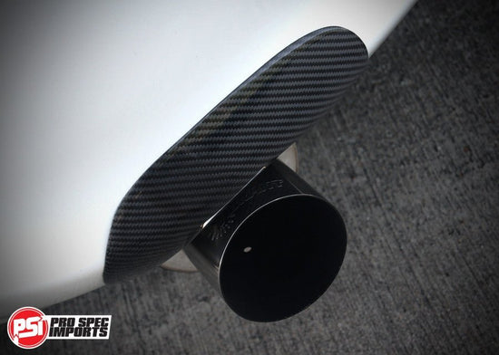 Mk4 Supra Carbon Fibre Exhaust Shield, Shroud - 3K Twill Weave Pattern - Pro Spec Imports - -