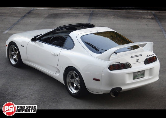 Mk4 Supra Carbon Fibre Exhaust Shield, Shroud - 3K Twill Weave Pattern - Pro Spec Imports - -