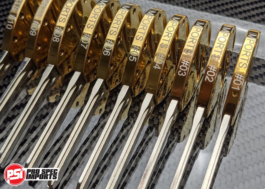 Collectors Edition 18K Gold - Titanium Supra Key - Pro Spec Imports - -