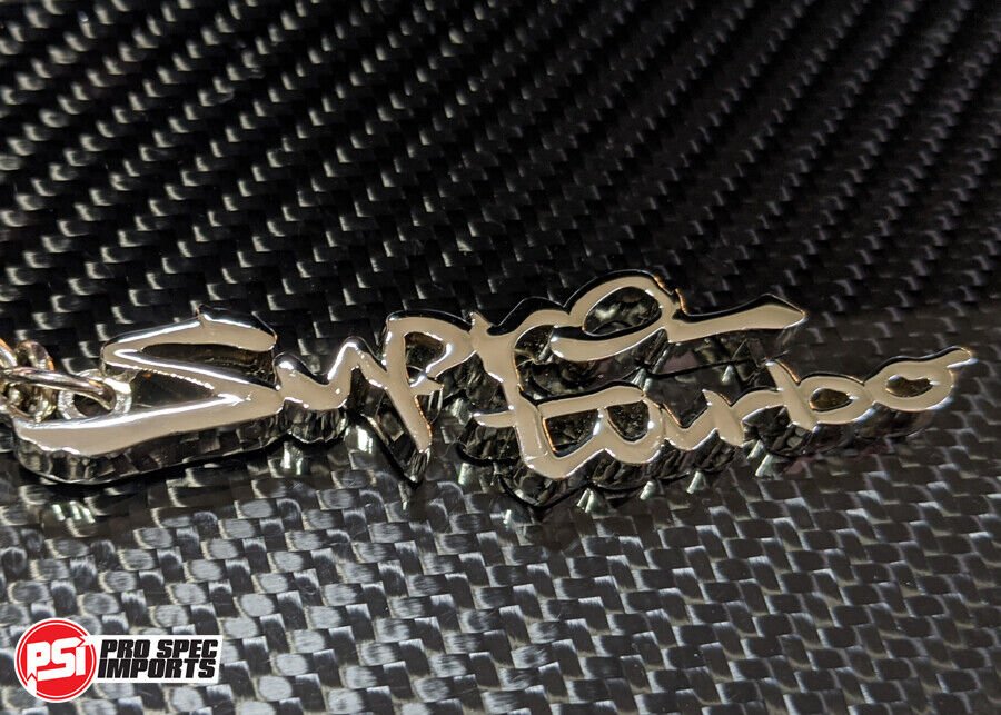 Neo Chrome - Titanium Mk4 Supra Key - Pro Spec Imports - 2. KEY Combo - Turbo Silver Keychain - -